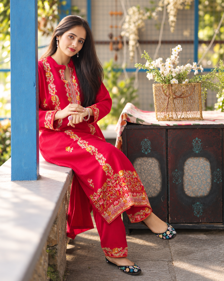 Gulnar Kurta Pant Set