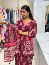 Berry Bloom Paisley Set
