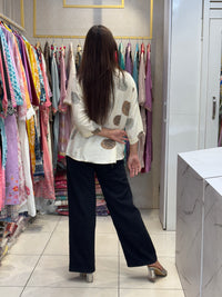 Brown Circle Shirt