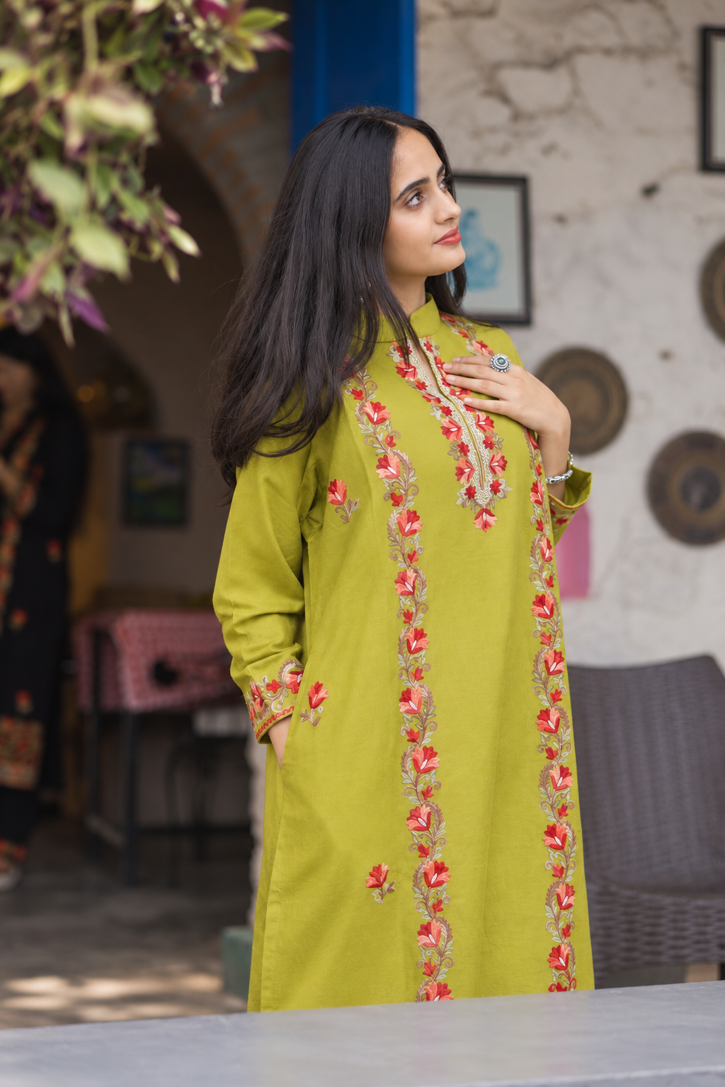 Zafron Kurta Pant Set