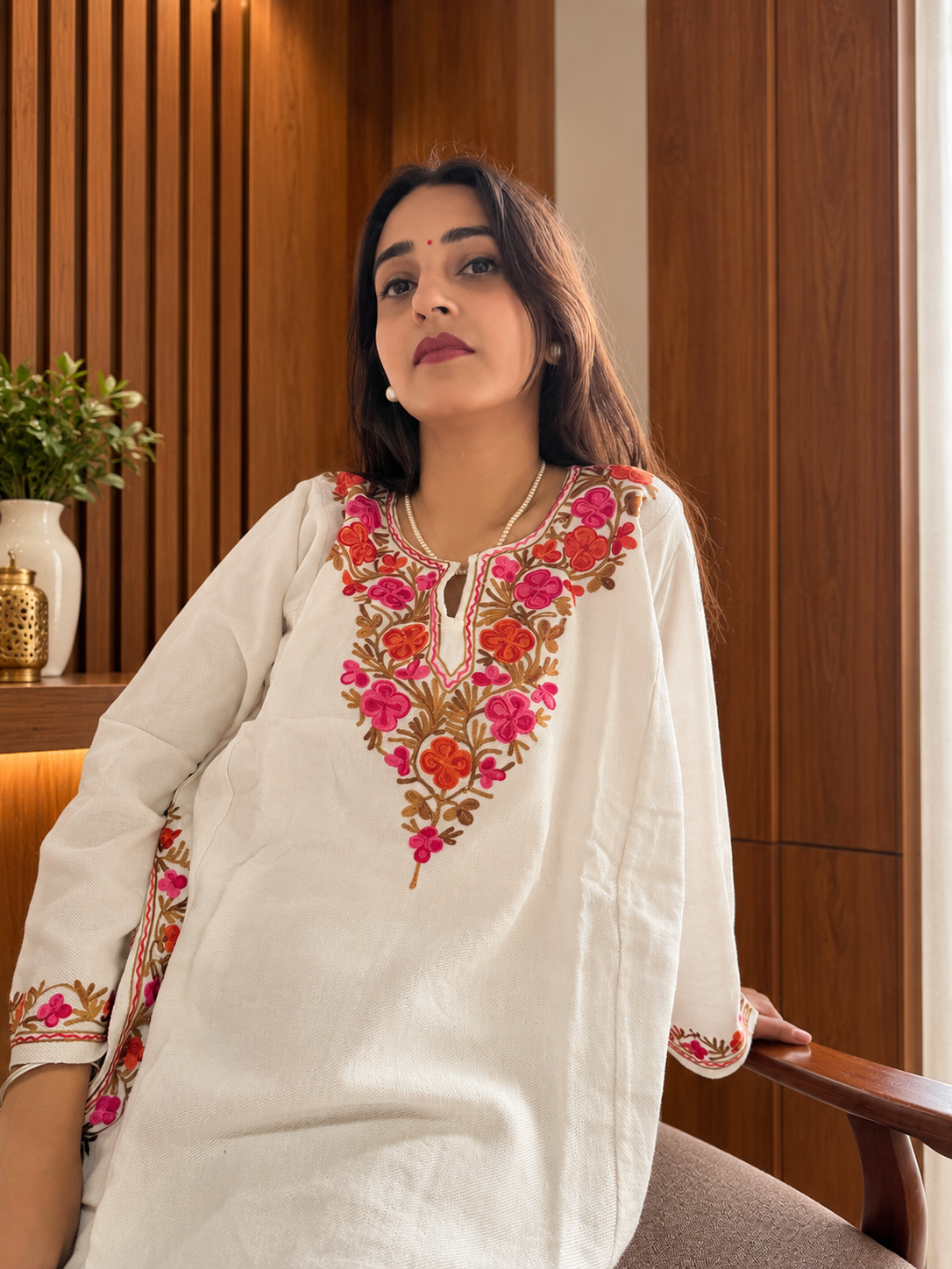 Kora Ivory - The Classic Kashmiri Pheran