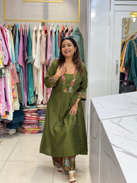 Olive Floral Fusion Set