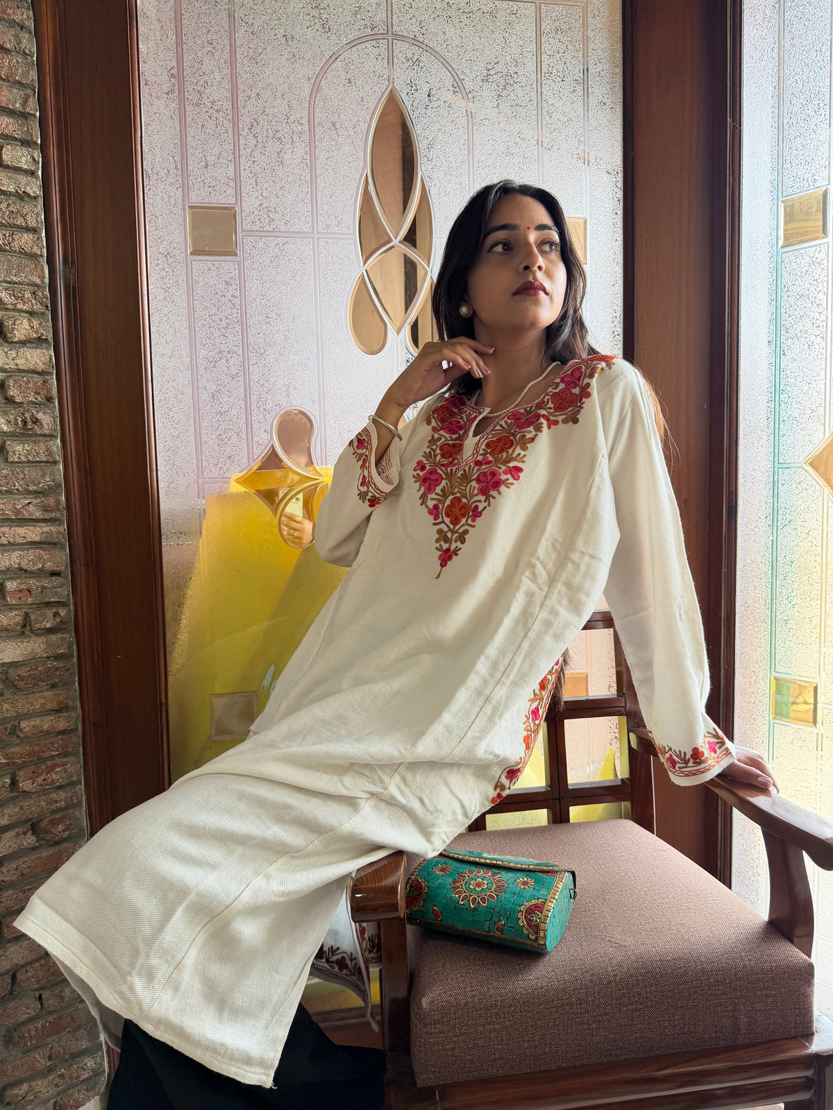 Kora Ivory - The Classic Kashmiri Pheran