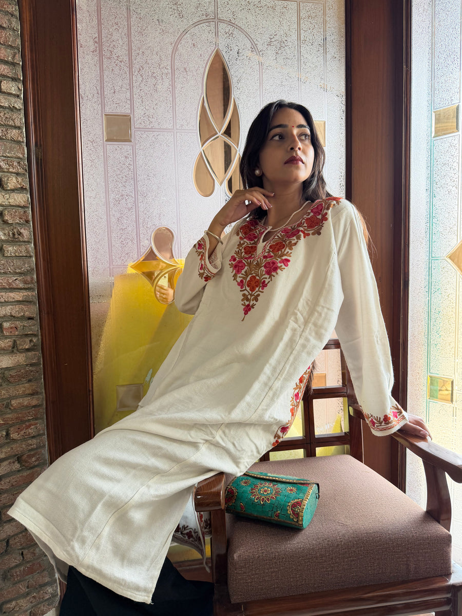 Kora Ivory - The Classic Kashmiri Pheran
