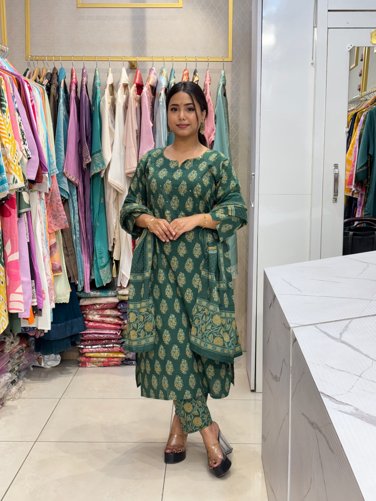 Emerald Forest Cotton Set