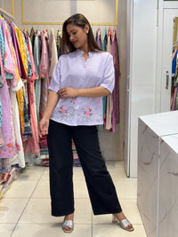 Lilac Floral Shirt