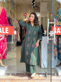 Emerald Grace Kurta Set