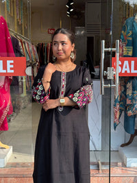 Midnight Elegance Kurta Set
